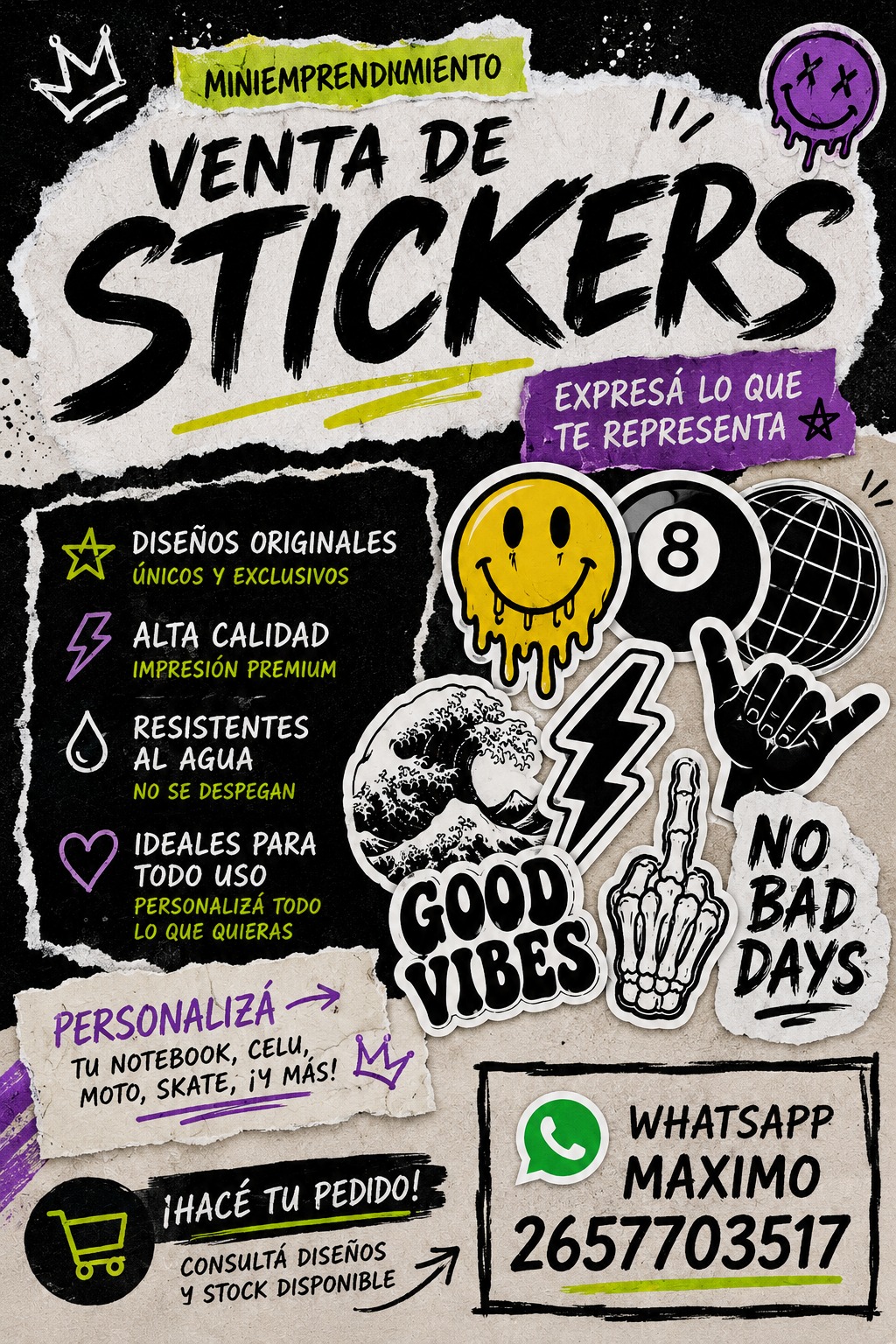 Publicidad de Maxi Stickers