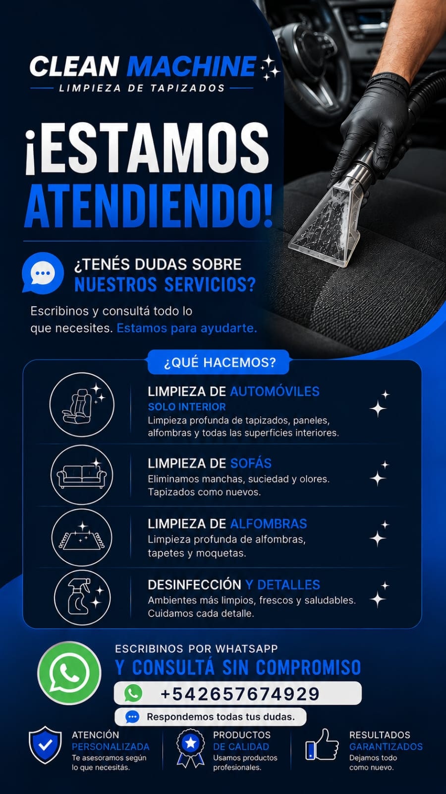 Publicidad de servicio de hidro
